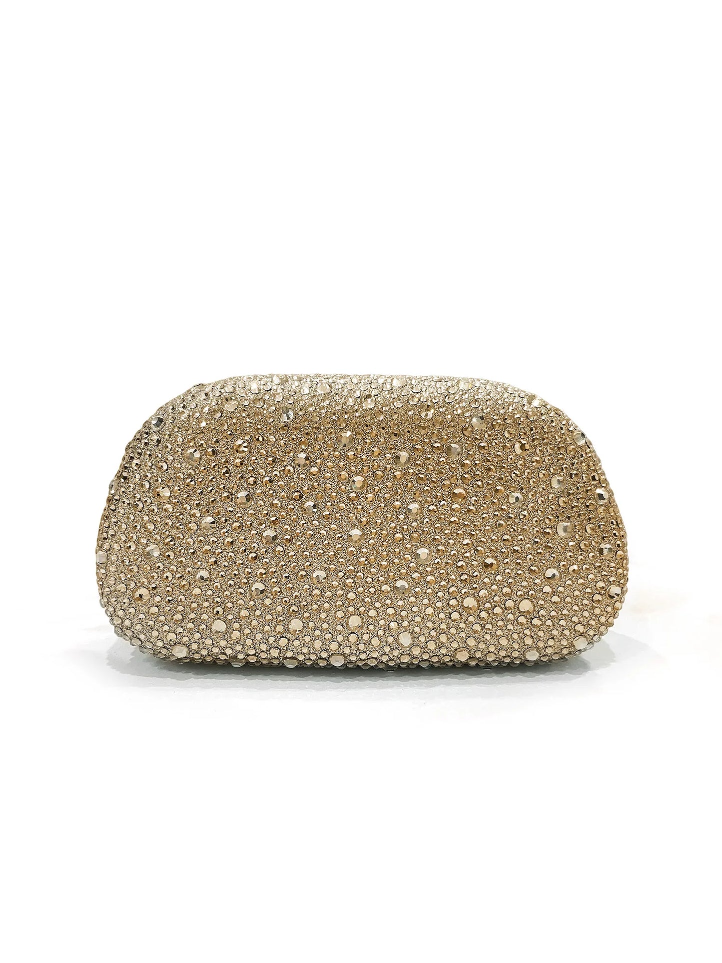 Sparkling Crystal Diamond Women's Evening Clutch Luxury Elegant Round Box Shaped Chain Bag Banquet Party Shoulder Crossbody Bag