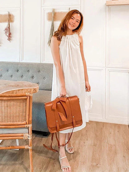 Bags for Women Courier bags PU Leather 14'' Laptop Bag Satchel female Shoulder Bag for College Travel square bag
