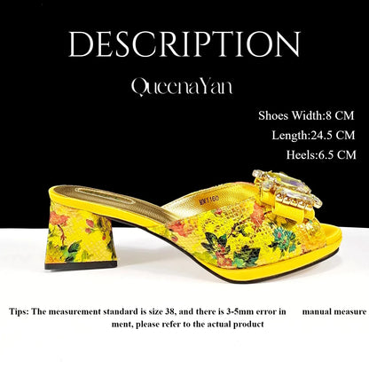 Nigeria Fashion Luxe Sky Blue Peep-Toe Heels & Three-Dimensional Bag Set – Perfect for Elegant Events