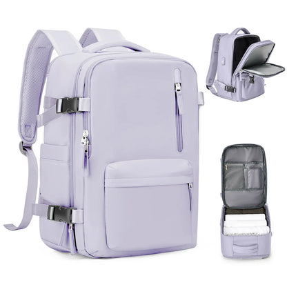 Women's Cabin Travel Backpack Laptop Bag Large Capacity Easyjet Carry-Ons 45x36x20 Backpack Ryanair 40x20x25 Water Resistant Bag