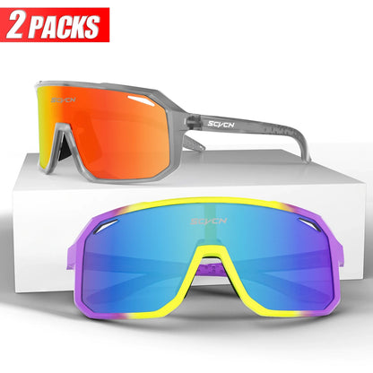 Sports Men UV400 Sunglasses Cycling Glasses Runing Cycl Camp Bike Eyewear MTB Outdoor Goggles Bicycle Women Hunting