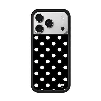 جراب هاتف جديد بتصميم ألماسي من Wildflower مرصع باللؤلؤ لهاتف iPhone 17 Pro Max 16 Plus 17 Air 12 13 14 15 16 غطاء 3D WF بنقاط البولكا الكرتونية