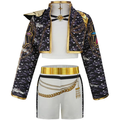 Halloween children's costumes Girls cosplay Costume Fashion girls suits Carnival theme party performance costumes