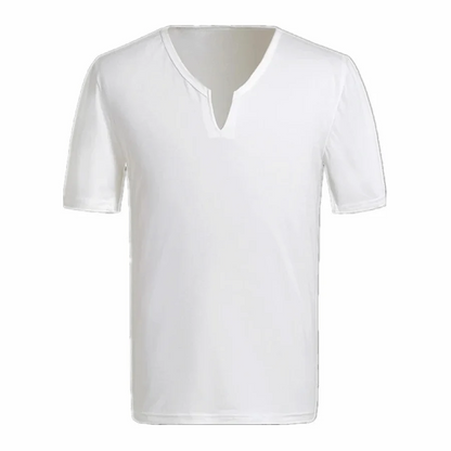 Michael Jackson Costumes V-Neck Cotton 100% White T-shirt Tees Underwear