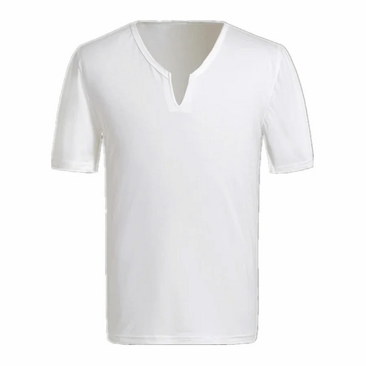 Michael Jackson Costumes V-Neck Cotton 100% White T-shirt Tees Underwear