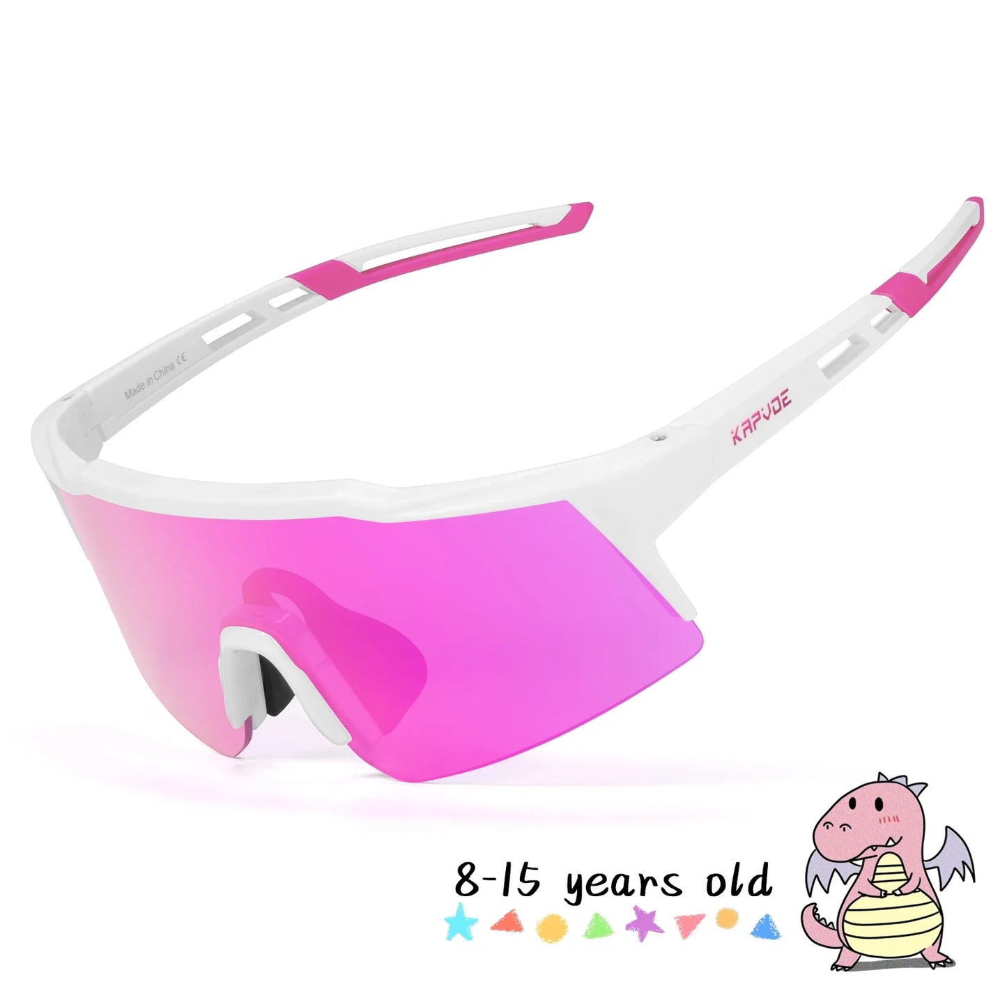 Photochromic Child Sunglasses UV400 Protection Sport Cycling Glasses Kids Boys Girls Fashion Bike Glasses Bicycle Eyewear