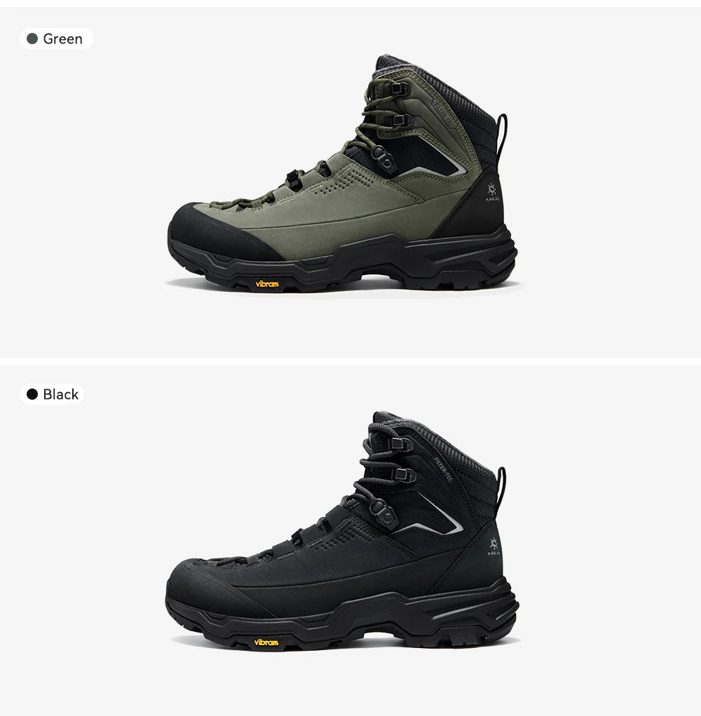 N53-2 FLT Men's Ice Grip Anti-Slip Hiking Shoes Outdoor Waterproof Sport Sneakers KS2442150
