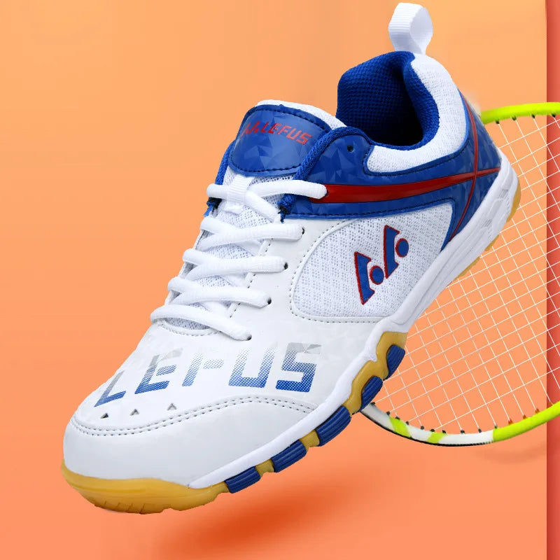 Men Sneakers Badminton Shoes Size 36-45 Women Anti Slip Light Weight Table Tennis Shoes Sports Handball Athletics Shoes