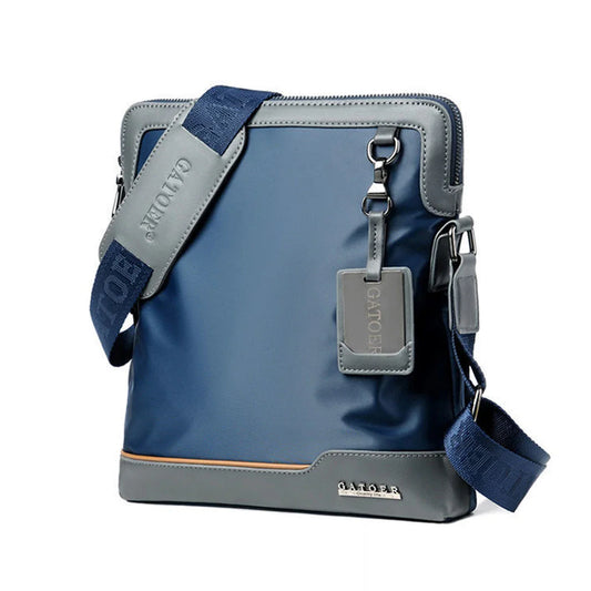 Fashion high quality PU Large Capacity Men Shoulder Bag Wear-resistant and Durable Spacious Shoulder Strap Crossbody Bag