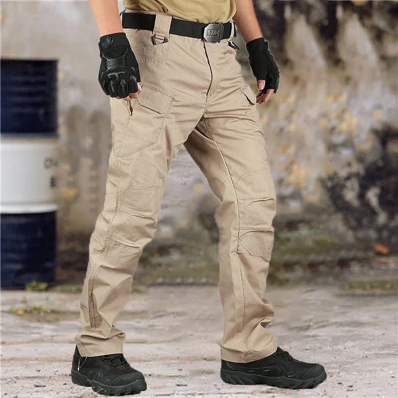Plus Size 6XL Mens Tactical Pants Multiple Pocket Elasticity Military Urban Commuter Tacitcal Trousers Men Slim Fat Cargo Pants
