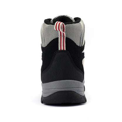Brand Men's Ankle Boots Waterproof Leather Sneakers Breathable Outdoor Men Hiking Boots No-slip Men's Work Shoes Size 39-47