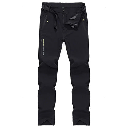 Hiking Pants Men Quick Dry Trekking Camping Climbing Running Outdoor Rain Pants Stretch Breathable Elasticity Trousers Men
