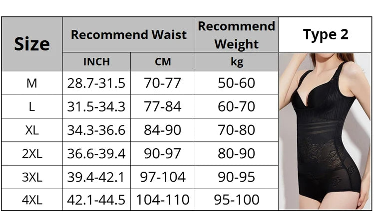 Bodysuit Shapewear Women Full Body Shaper Tummy Control Hip Butt Lifter Corset Reductive Slimming Waist Trainer Underwear