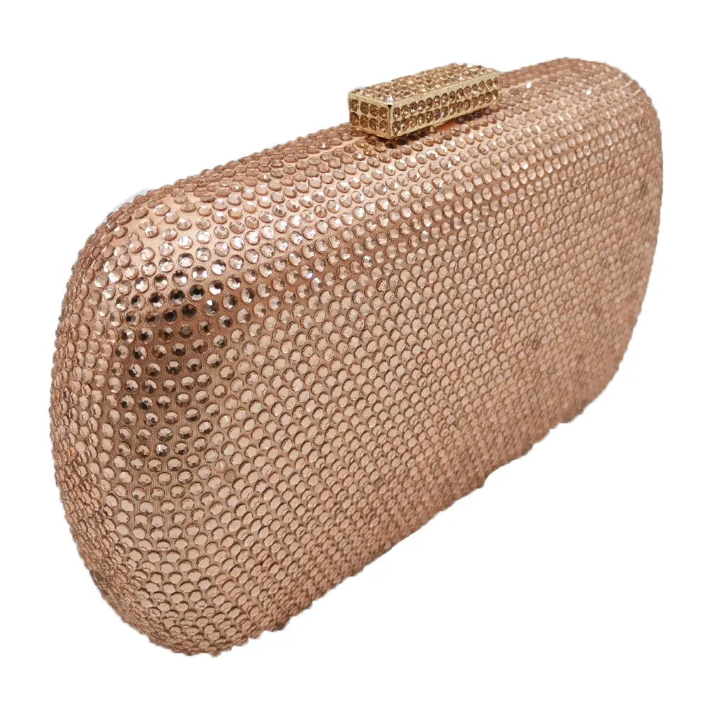 Burgundy Crystal Evening Bags and Clutches for Women Formal Party Rhinestone Handbags Wedding Clutch Purse