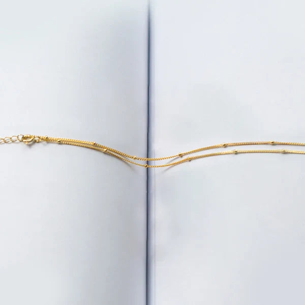 Simple 3 Color Choker Necklace for Women Gift Authentic 925 Sterling Silver Light Beads Naked Chain Fashion Fine Jewelry