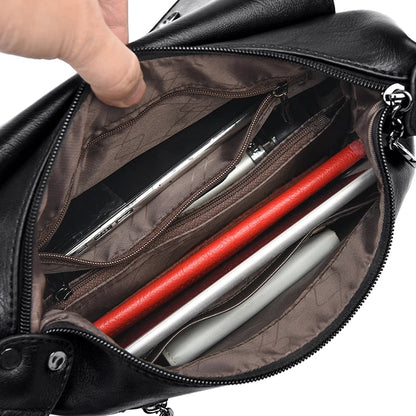Super Quality Leather Luxury Designer Shoulder Bags Purses Women Classic Tote Bag Female Messenger Waterproof Crossbody Sac