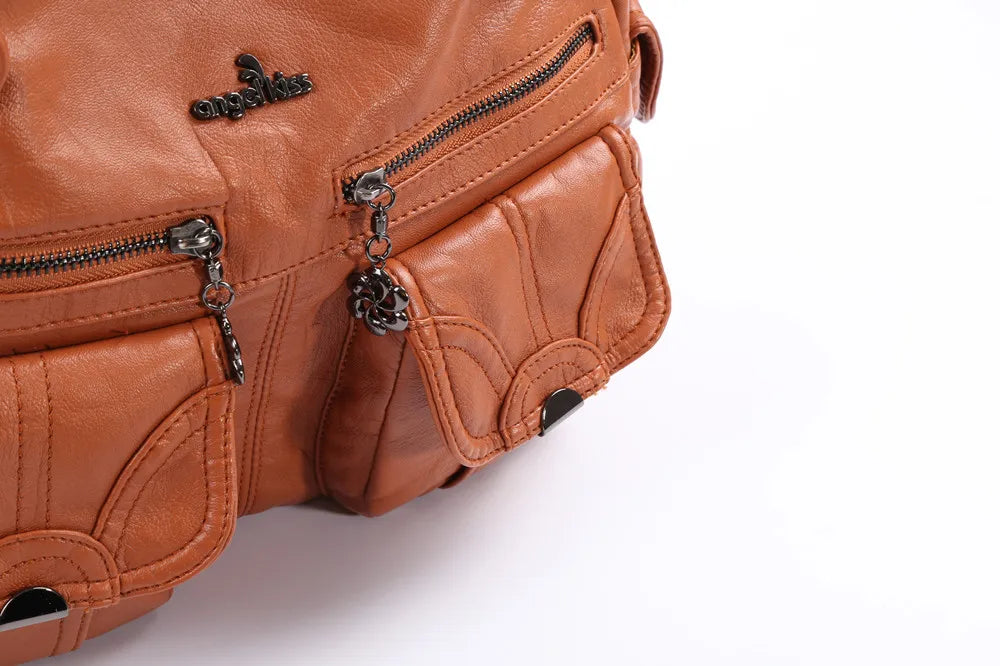 Women Handbags Top-handle Handbag Multifunctional Bag PU Shoulder Bag 13”x17” Casual Bags Shopper Bags Large