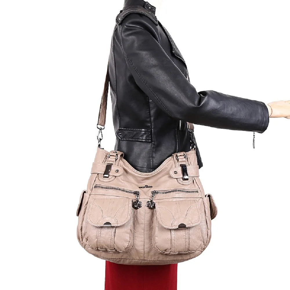 Women Handbags Top-handle Handbag Multifunctional Bag PU Shoulder Bag 13”x17” Casual Bags Shopper Bags Large