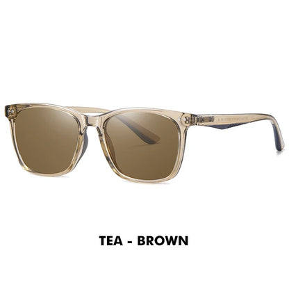 Brand Polarized Sunglasses Men Women Fashion Square Shades Leopard Frame Ladies Travel UV400 Goggles Driving Sun Glasses