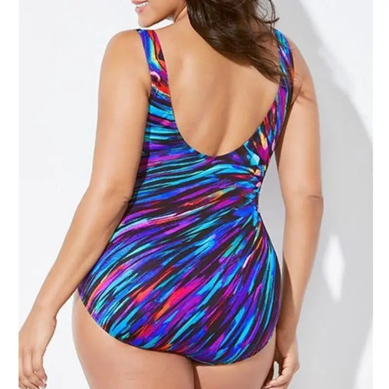Sexy Large Size Swimwear 2026 Push Up Bodysuit Women Plus Size Swimsuit Closed XXXL One Piece Beachwear Female Bathing Suit Pool