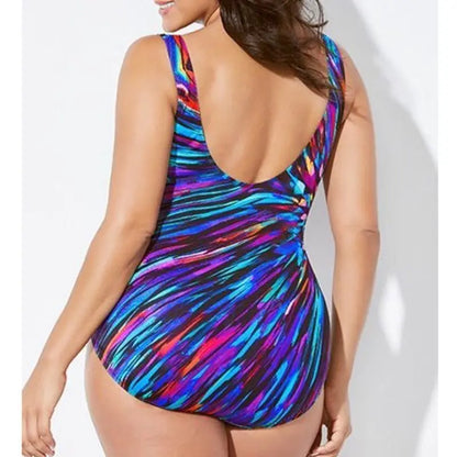 Sexy Large Size Swimwear 2026 Push Up Bodysuit Women Plus Size Swimsuit Closed XXXL One Piece Beachwear Female Bathing Suit Pool