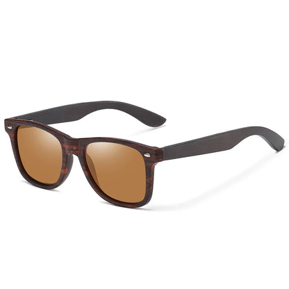 Handmade Natural Wooden Sunglasses Men Polarized Eyewear Women Mirror Vintage Oculos De Sol Masculino UV400 Polarized Lens