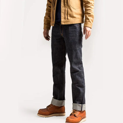 Read Description! Raw Indigo Selvage Unwashed Denim Pants Unsanforized  Jean 16.5oz 3 Choices For Fitting