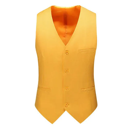 Royal Blue Vest Waistcoat Men's Brand New Slim-Fit V Neck Dress Vests Mens Formal Business Wedding Tuxedo Chaleco Hombre 6xl