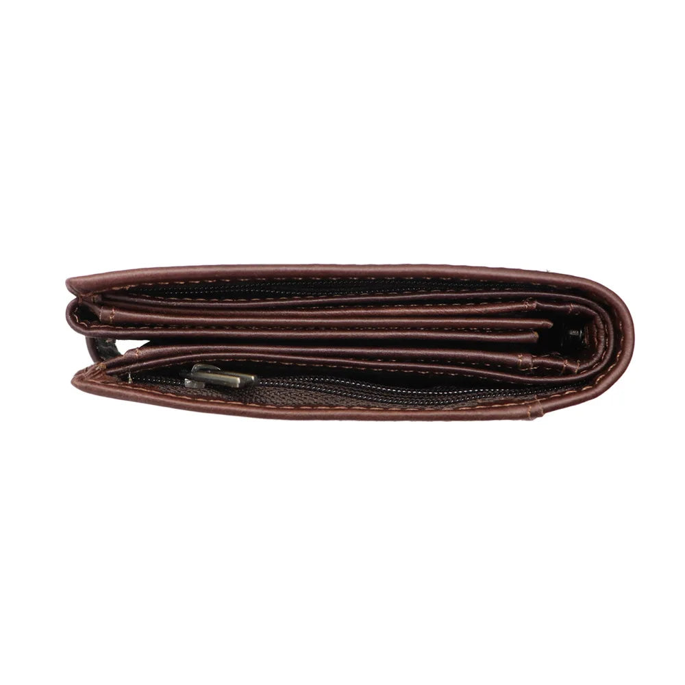 Portefeuille Homme RFID Vintage Cuir Véritable Portefeuilles Homme Porte-cartes Porte-monnaie Sac à main Portefeuille Homme