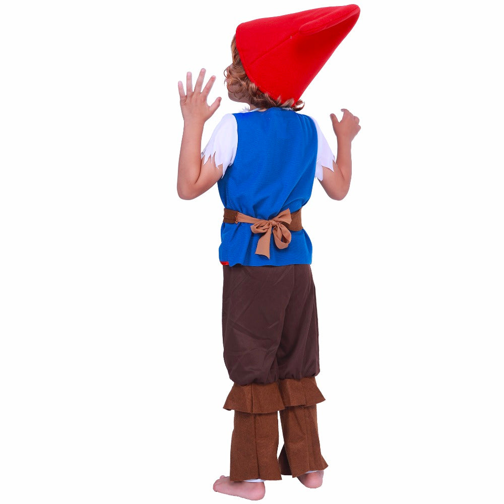 Fairy Tale Seven Dwarfs Boy Cosplay Costume Christmas Holiday Elf New Year Boys Girls Suits