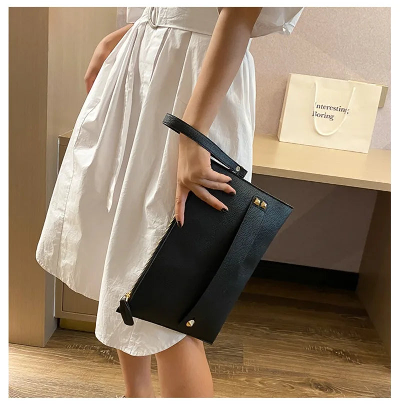 Fashion Luxury Handbag Women Bags PU Leather Designer Ladies Evening Envelope Bag Female Day Clutches 2026 New Lady Clutch Purse