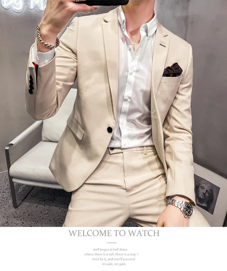 25 Colors 1 Pcs Blazer No Pants S-7XL New Wedding Dress Formal Business Slim Mens Suit Jacket Plaid Striped Solid Color
