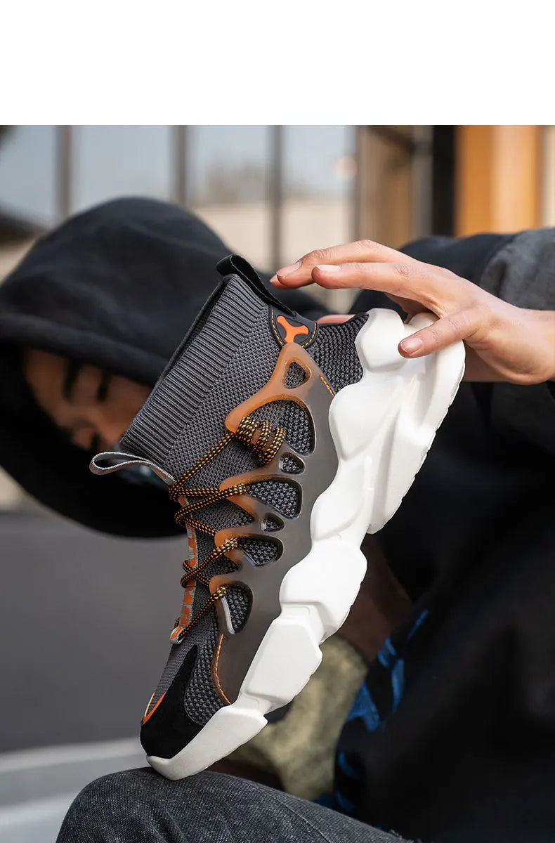 Indestructible Safety Work Shoes With Steel Toe Cap Breathable Outdoor Sports Boots Sneakers Security Construction Boots