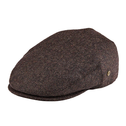 Wool Tweed Herringbone Irish Cap Men Women Beret Cabbie Driver Hat Newsboy Caps Golf Ivy Flat Hats Green Navy Black