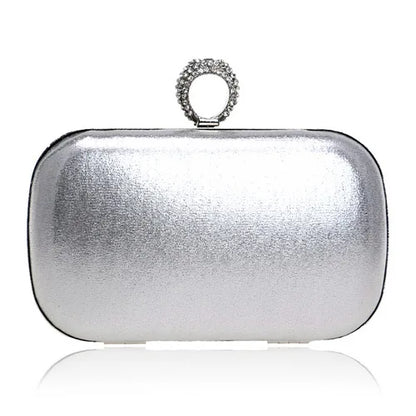 Women Evening Bags Rhinestones Small Day Clutch Shoulder Chain Ball Design Party Wedding Handbags For Female Purse