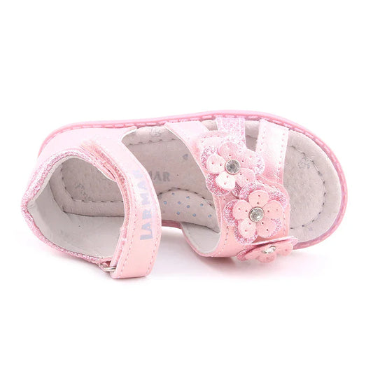 2023 Summer Kids Sandals for Girls Baby Sandals Soft Leather Flowers Princess Girls Shoes Children Beach Sandals Toddler Shoes