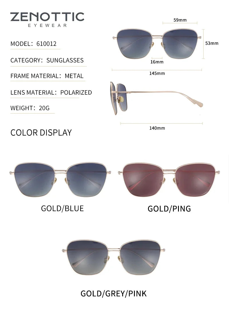 Alloy Pilot Sunglasses Women Driving Retro Sun Glasses Lady UV400 Shade Oculos De Sol