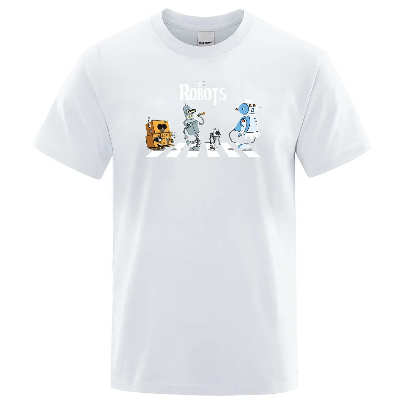 Hot Summer Cotton Men T Shirt Creative droids Printed T-Shirt robot shirt Boy Novelty Men's Short sleeve Tshirt Fashion Tops