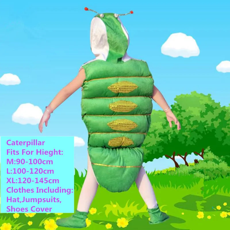 Cute Multiple Animal Costume Children Kids Boys Girls Summer Short Cosplay Costumes  Carnival Party Dress Halloween