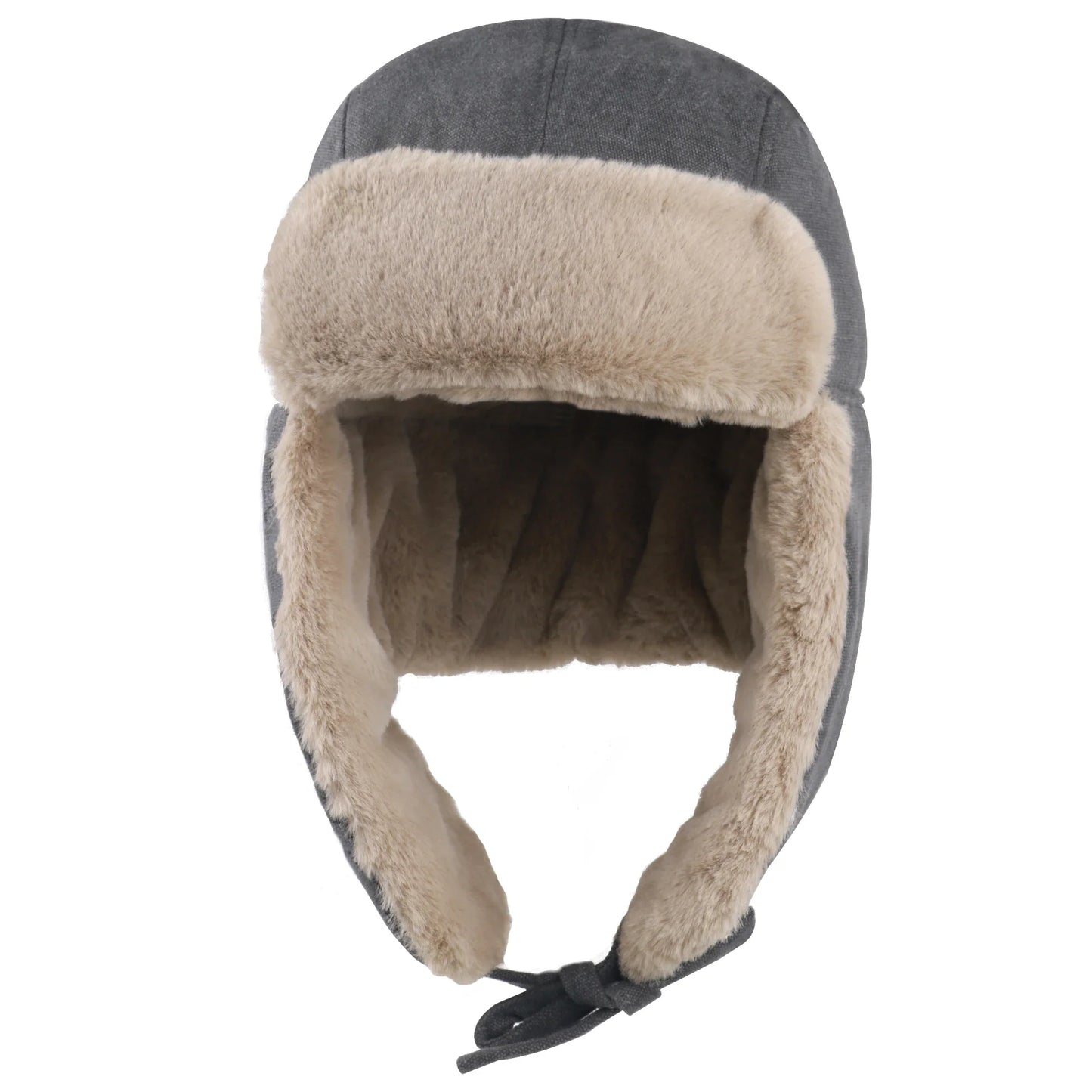New Chunky Trapper Men's Women Winter Russian Hat Thick Plush Lined Warm Earflap Windproof Snow Ski Ushanka Hat