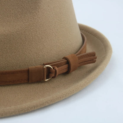 Hats for Women Fedora Winter Cowboy Hat Top Wool Khaki Green Black Jazz Caps Gentlemen Hats for Men Pamelas Y Tocados Para Bodas