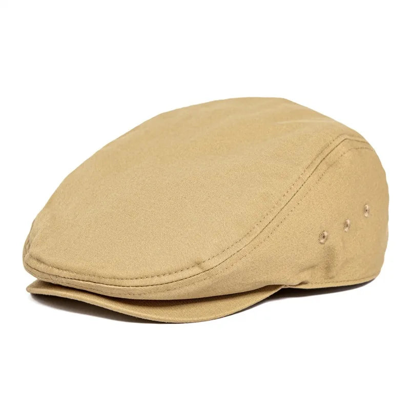 Summer Airhole Flat Cap Men Cotton Driver Hat Newsboy Caps 826