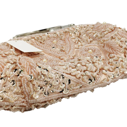 Elegant Frame Women Formal Beaded Evening Purses and Handbags Bridal Sequins Clutch Bag Cocktail Party Bag