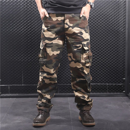 Men's Cargo Pants Men Camouflage Sweatpants Amazon Joggers  Sports Joggers Loose Fit Streetwear Male Hiking Pants