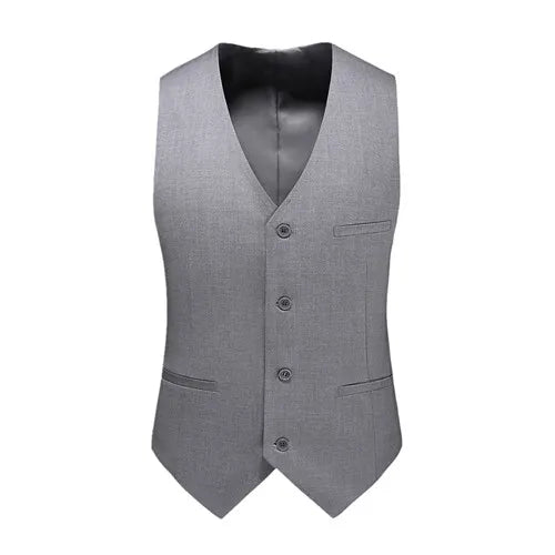 Royal Blue Vest Waistcoat Men's Brand New Slim-Fit V Neck Dress Vests Mens Formal Business Wedding Tuxedo Chaleco Hombre 6xl