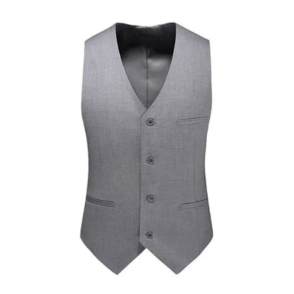 Royal Blue Vest Waistcoat Men's Brand New Slim-Fit V Neck Dress Vests Mens Formal Business Wedding Tuxedo Chaleco Hombre 6xl