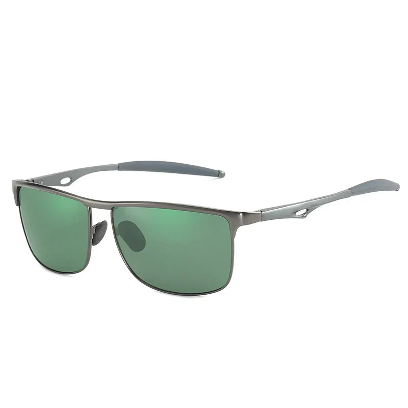 Metal Men Sunglasses Polarized UV400 Protection for Driving Fishing Hiking Golf Everyday Use