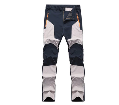 Men's Hiking Pants Summer ultra-thin, Breathable and cool Quick Dry Lightweight Cargo Work Golf Travel Pants with Zipper Pocket