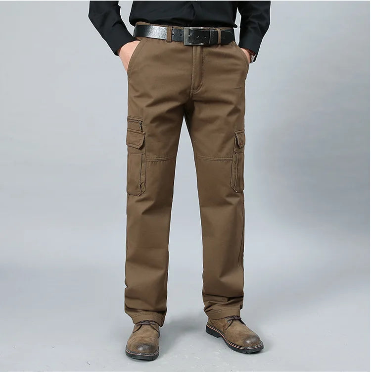 Big Size 29- 44 46 48 Cargo Pants Men Straight Loose Work Tactical Mens Pants Mens Pants Militar Safari Men Trousers swat pants