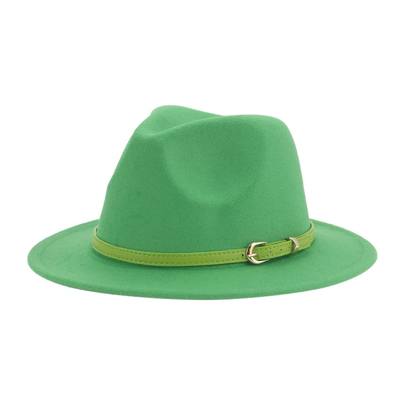 Hats for Women Fedoras Girls Hat Boys Hat Felted Kids Baby Caps Small 52cm 54cm Belt Wedding Cute Kid Fedoras Sombreros De Mujer